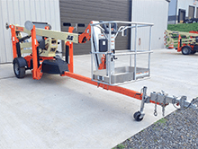 towable boom lifts rental information