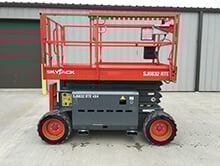 gas scissor lifts rental information