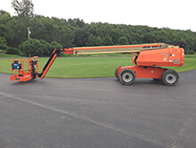 straight boom lifts rental information