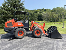 tired loaders rental information