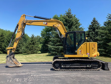 mini excavators rental information